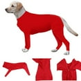 thumbnail image 2 of Dog Recovery Clothes After Surgery Pet Surgical Recovery Suit Anti Shedding Bodysuit for Female Male Dog Long Sleeve Pajamas with Legs, 2 of 9