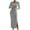 Gray 1, variant on Sweater Dresses for Women Mock Neck Long Sleeve Ribbed Knit Dresses Pullover Bodycon Dresses