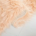 thumbnail image 5 of Safavieh Faux Sheep Skin Vesna Solid Area Rug, Light Pink, 6' x 9', 5 of 12