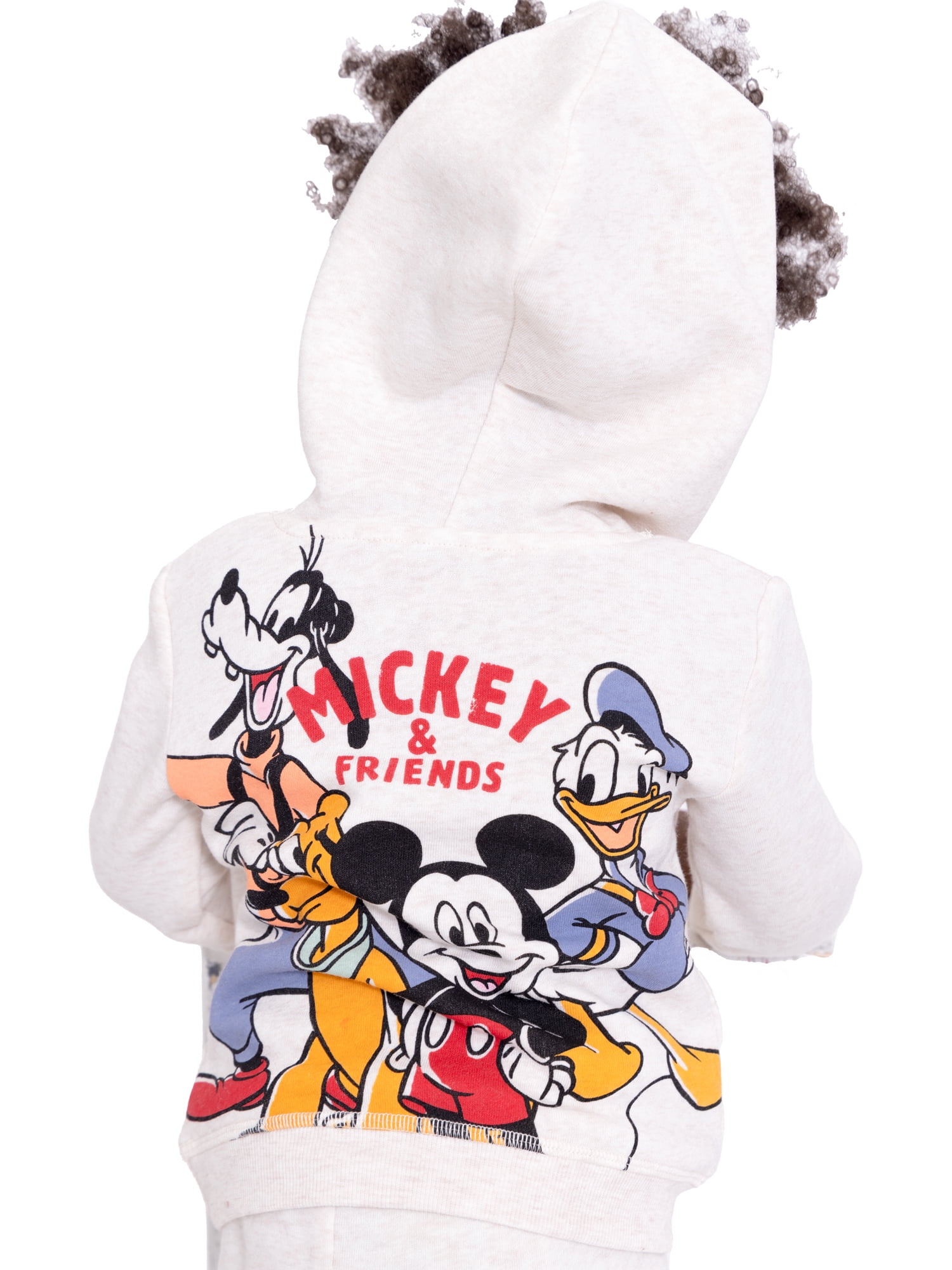 Mickey Mouse Toddler Boy Hoodie and Joggers Set, Sizes 12M-5T