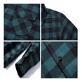 thumbnail image 4 of Camisa Casual De Algodón A Cuadros Para Moda Hombre Blusas, 4 of 8