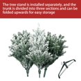 thumbnail image 4 of 2.7/ 2.4/ 2.3/ 2.1/1.8/1.5/1.2m Large Snow Flock Christmas Tree PVC Cedar Trees with LED 2024 New Year Christmas Home Decoration, 4 of 4