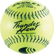 Dudley 12" Yellow ASA .47 Cor Fastpitch Softball (Dozen) by Dudley