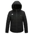 thumbnail image 2 of Chaquetas y abrigos casuales de manga larga con capucha, con USB, temperatura constante, calefactables, resistentes al viento, talla grande, para hombre y mujer, invierno, 4 unidades, 2 of 9