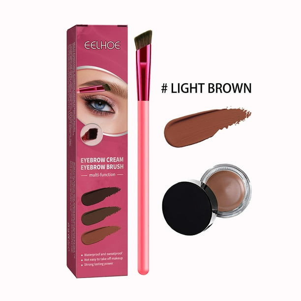 Multi Function Eyebrow Brush, 4d Hair Stroke Ultra-thin Brow Brush With Eyebrow Cream Realistic Eyebrow Brush zhangyuxiang LED