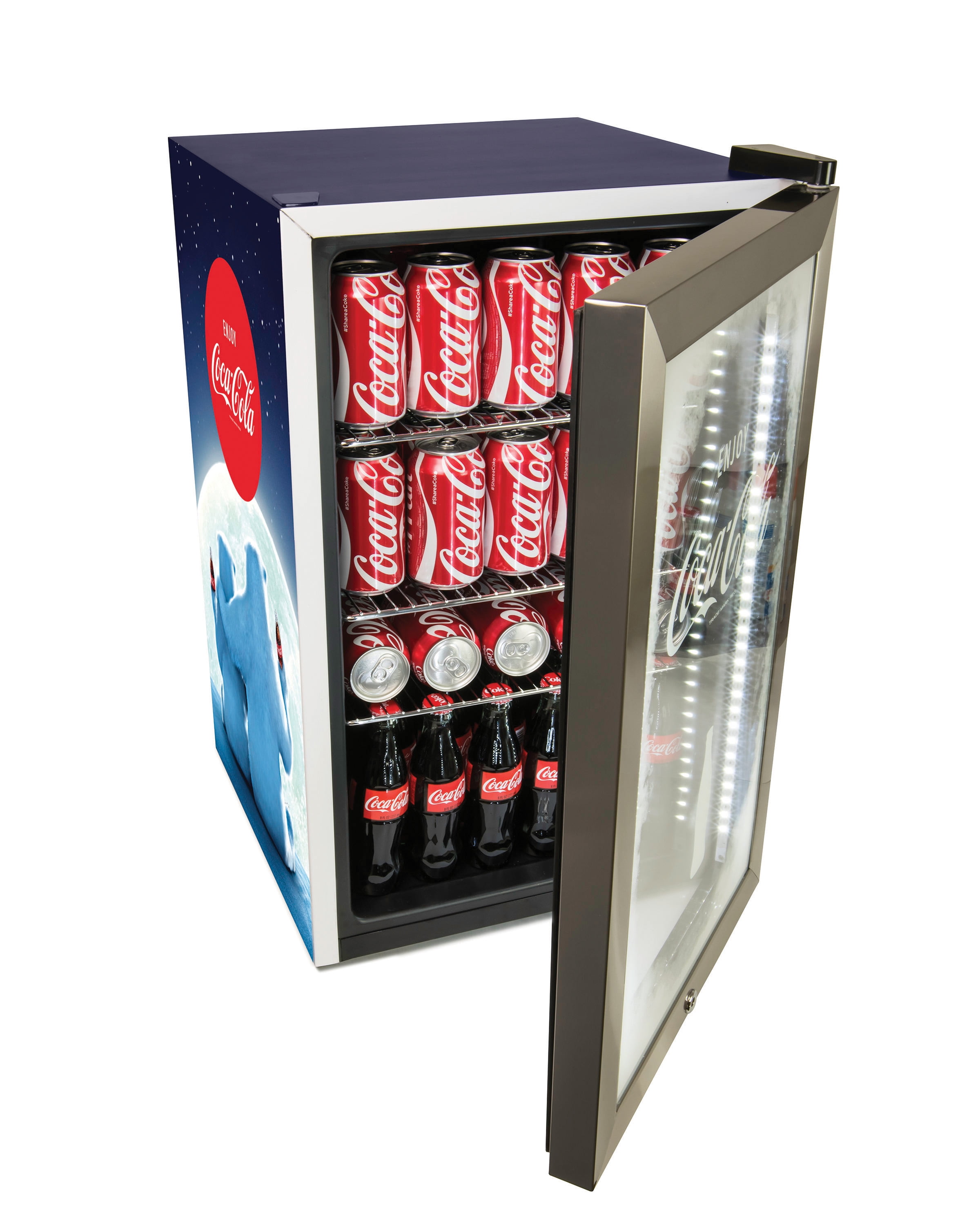 Coca-Cola 冷蔵庫 Amazon | ミニ冷蔵庫、カウンタートップ冷蔵庫、コカコーラカー冷蔵庫