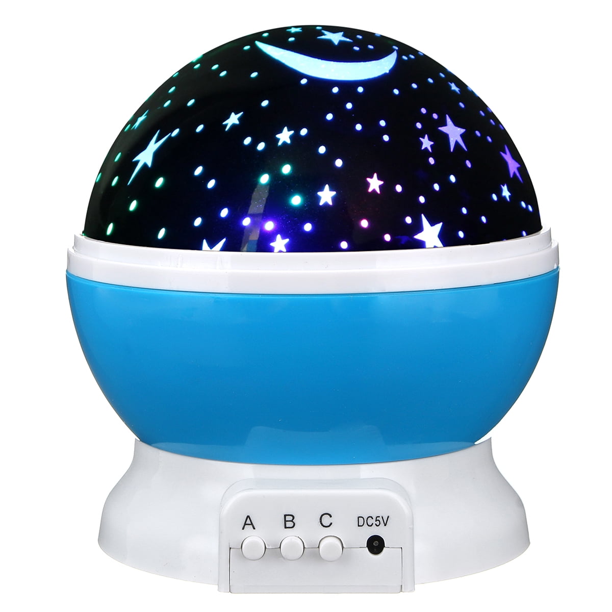 Details about   Baby Kids Lamp Moon Star Sky Projector Rotating Cosmos Constellation Night Light 