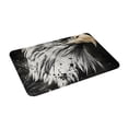 thumbnail image 2 of Bingfone Ink Style Bald Eagle Door Mat 16"x24" Front Entrance Non-Slip Low Profile Washable for Entryway, 2 of 7