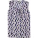 thumbnail image 1 of Anne Klein Blusa sin mangas plisada con múltiples puntos para mujer, gris, 6 Anne Klein Top sin mangas, 1 of 1