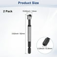 thumbnail image 3 of Uxcell 2-Pack Broca Forstner para Trabajos en Madera, 15/32in (12mm) Punta de Carburo Vástago Hexagonal Cortador de Bisagra para Abrir Agujeros en Madera, 3 of 7