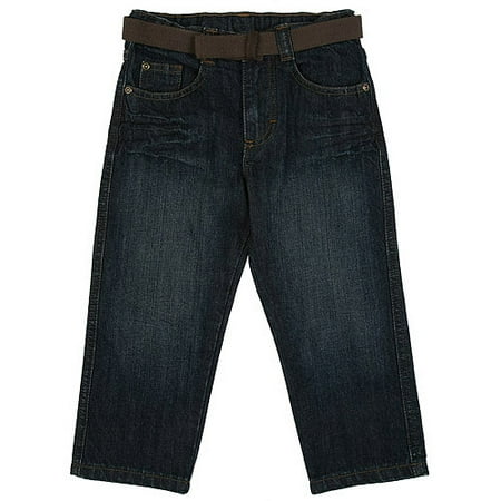Wrangler Baby Boys' Belted 5-pocket Jeans