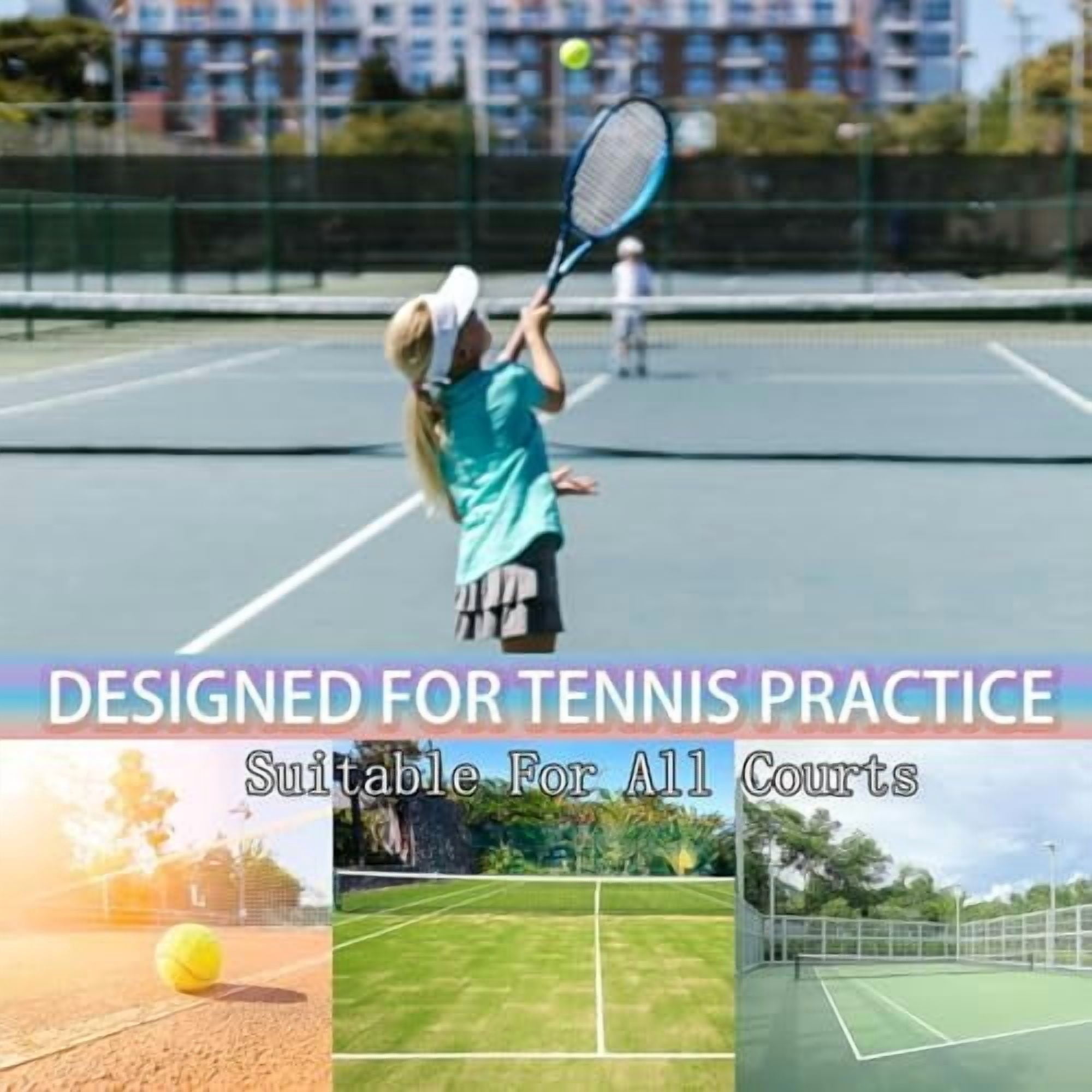 Tennis Balls, 20 Pack Training Tennis Balls,High Elasticity Practice Tennis for Beginner, Exercise Playing Balls for Pet Dog Multicolour