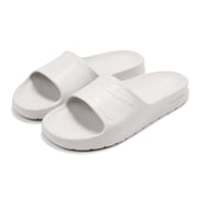 Lacoste Men's Croco 2.0 1122 2 Slide Sandals, White \ Off White,7 M US