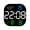 A, variant on Large Digital LED Wall Clock Calendar with Alarms,Temperature for Bedroom Living Room Table Desktop Decor