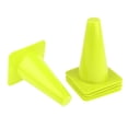 thumbnail image 3 of Cono de seguridad de 5 piezas 15 cm para patinaje de de fútbol de entrenamiento deportivo Verde, 3 of 8