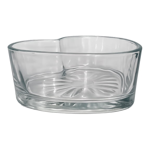 Tazón Corazón Vidriera Santos 525 ml de Vidrio Crsitalino Modelo 825
