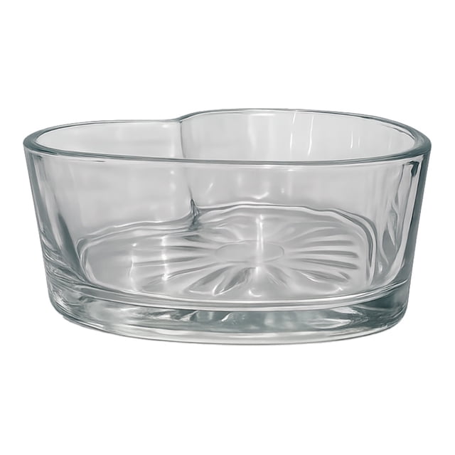 Tazón Corazón Vidriera Santos 525 ml de Vidrio Crsitalino Modelo 825