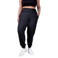 thumbnail image 5 of INERZIA 2 Pack Womens Plus Size Joggers with Pockets Plus Size Sweatpants For Women High Waist Yoga Pants for Gym and Workout Black and Navy 1X, 5 of 5