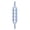 Blue, variant on Gear Massage Stick Roller Deep Tissue Fascia Massager for Muscle Relief Durable Portable Fitness Tool for Workout Yoga Recovery
