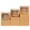 Brown, variant on Cookie Boxes Bakery Boxes with Window 8x6.5x2.5 Inches Auto-Popup Treat Pastry Boxes for Gift Giving(24pack, Brown)