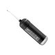 thumbnail image 3 of Irrigador bucal portátil para exteriores con 6 velocidades ajustable, limpiador de dientes eléctrico, color negro, 3 of 6