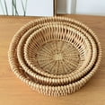 Yesbay Bread Basket Eyecatching Great Decor Handwoven Rattan Bread
