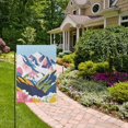 thumbnail image 2 of Yayeee Garden Flag 12" x 18" Double Sided Outdoor Yard Lawn Holiday Decorations, Abstract Mountain, 2 of 6