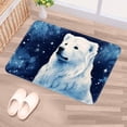 thumbnail image 5 of Polar Bear Polyester Non-Slip Machine Washable Door Rug Game Mat Kitchen Rug Office Rugs, 5 of 6