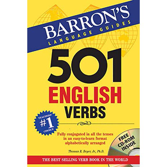 Pre-Owned 501 English Verbs with CD-ROM (Barron's 501 Verbs), 9781438073026, 143807302X, Paperback, Third edition