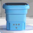 thumbnail image 4 of Portable Washing Bucket, Mini Washer High Speed  For Travel Green,Blue,Pink, 4 of 8
