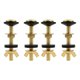 thumbnail image 1 of 2Pcs Toilet Seat Bolts Set Portable Sturdy Replacement Screws and Rubber Washers for Secure Easy Installation Designs, 1 of 4