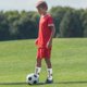 thumbnail image 1 of Calcetines de fútbol antideslizantes con ventosa redonda de silicona Calcetines de entrenamiento deportivo (Blanco), 1 of 5
