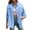 Sky Blue, variant on Womens Jackets Fall Jackets for Women 2025 Women's Trendy Ripped Oversized Denim Jacket Casual Long Boyfriend Distressed Denim Jacket Coat