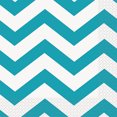 thumbnail image 2 of Chevron Paper Lunch Napkins, Teal, 16ct, 2 of 2