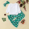 thumbnail image 6 of FDDMis Toddler Girl Christmas Clothes Christmas for Baby Boy Toddler Christmas Outfits for 2 Year Old Girls Toddler Boy Clothes 5t Clothes for 8 Year, Green 12-18 Months, 6 of 6