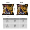 thumbnail image 4 of Yu-Gi-Oh Throw Pillow Cover Decoration Pillow Case Cushion Home Decor for Home Sofa Couch 24"x24", 4 of 7