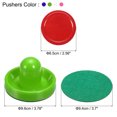 thumbnail image 2 of 4Pcs Air Hockey Pusher 96mm with Pads and 8Pcs Air Hockey Pucks, Handles Paddle Replacement Accessory, 2 of 6