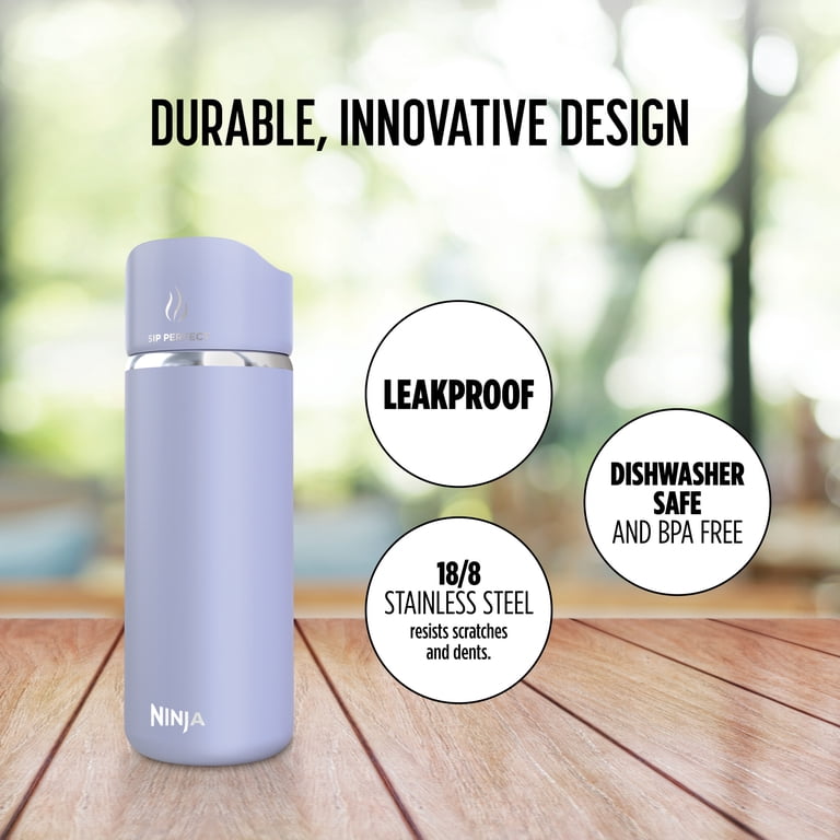 nk IA HOT DRINKS 保温器具 Ninja Sip Perfect 16oz. Travel Mug, Leak Proof Stainless Steel