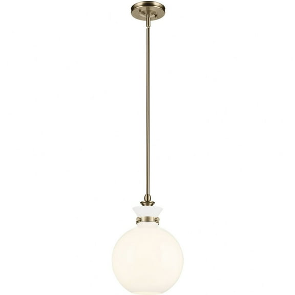 52778CPZ Kichler Lighting Laria - 1 Light Medium Pendant-14.5 Inch Tall and 10.25 Inch Wide-Champagne Bronze Finish