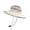 Beige, variant on Wide Brim Straw Sun Hat with Adjustable Drawstring, Breathable Outdoor Hat for Fishing Hiking Gardening, Foldable