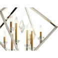 thumbnail image 3 of Kichler Lighting - Chandelier Foyer - Layan - 8 Light Foyer - With Contemporary, 3 of 4