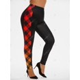 thumbnail image 2 of Leggings Talla Extra Estampado Rombos Rosegal Leggings de talla grande, 2 of 5