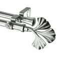 thumbnail image 3 of 13/16" Dia Adjustable 28-48 inch Double Curtain Rod with Ireland Finials - Satin Nickel,(4772-285), 3 of 3