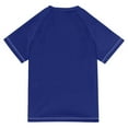 thumbnail image 6 of FORMRS Boys Rash Guard Short Sleeves Swim Shirt Quick Dry UPF 50+ Sun Protection, Sizes 3-12T, Blue Colorful Candies, 6 of 6