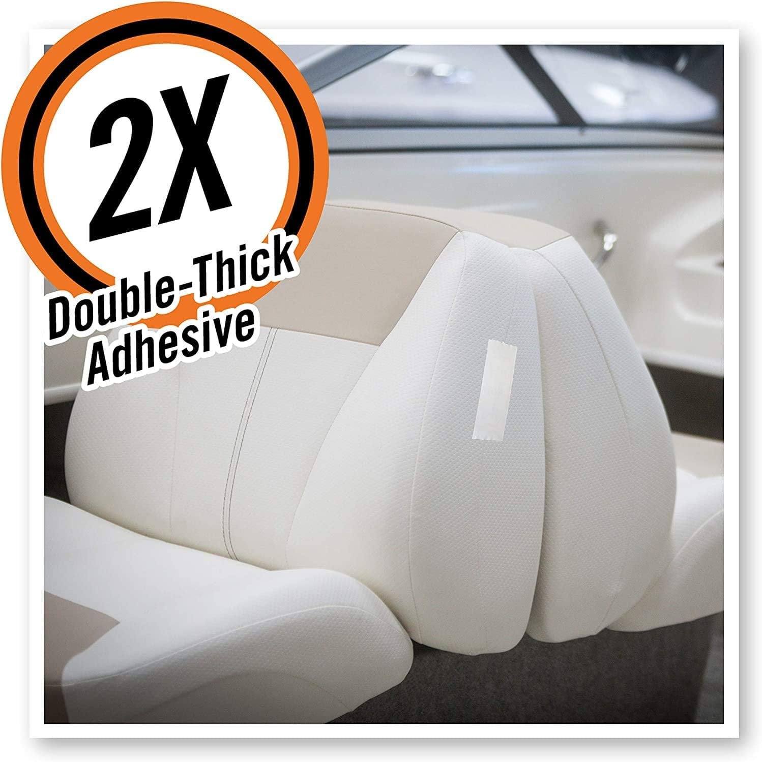 Gorilla White Tough & Wide Duct Tape, 2.88" x 25 yd, White, 2 Pack