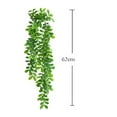 thumbnail image 3 of Gerich Artificial Hanging Greenery Plants Fake Ivy Vine Wall Basket Decor,Silk Fake Ivy Leaves Hanging for Outdoor Indoor,Light Green, 3 of 12