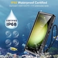 thumbnail image 2 of For Samsung Galaxy S23 Ultra Waterproof Case Shockproof Heavy Duty Full Cover Built-in Screen protector, 2 of 7