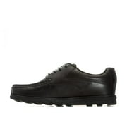 Boys Kickers Junior Fragma Lace Shoe in Black