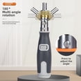 thumbnail image 2 of 10-in-1 Multi-Angle Ratchet Screwdriver Kit with Hidden Bit Storage - Portable Home Repair Tool Set for Furniture, Appliances & DIY Projects - Durable, Easy-to-Use, Compact Design (Orange, 6mm), 2 of 6