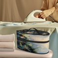 thumbnail image 2 of HELLHERO Snowman Christmas Tree Pattern Iron Storage Case Polyester with Zipper Handle Durable, Bag Only, 2 of 6